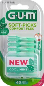 GUM Soft-Picks Comfort Flex Medium Mint 40 st