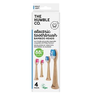 The Humble Co Electrical Toothbrush Heads Soft 4 st