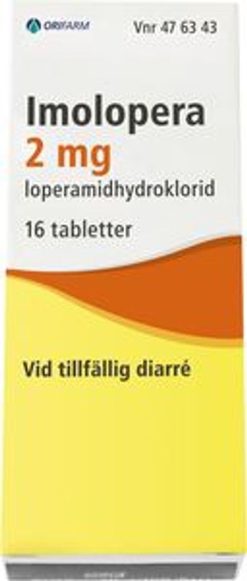 Imolopera, tablett 2 mg
