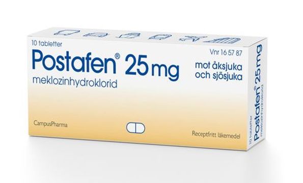 Postafen, tablett 25 mg