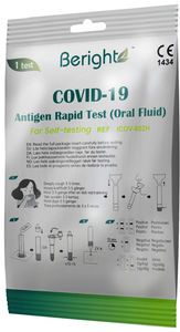 Beright Covid-19 Antigen Saliv Självtest 1 st