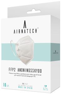 Addeira Pharmaceuticals AB Airnatech FFP2 Andningsskydd 10 st