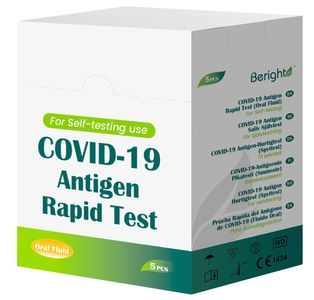 Beright Covid-19 Antigen Saliv Självtest 5 st