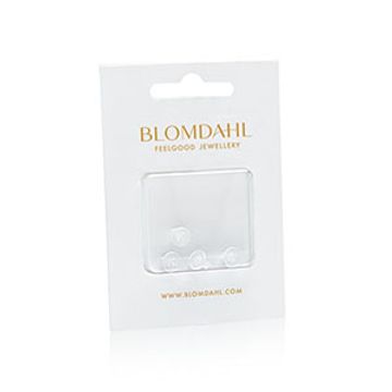 Blomdahl BM MP earring back for medical plastic earrings