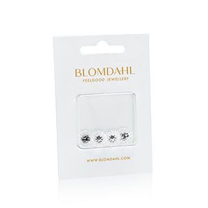 Blomdahl BM NT earring back with disc for titanium earrings 4 st