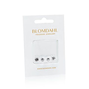 Blomdahl BM NT earring back with disc for titanium earrings