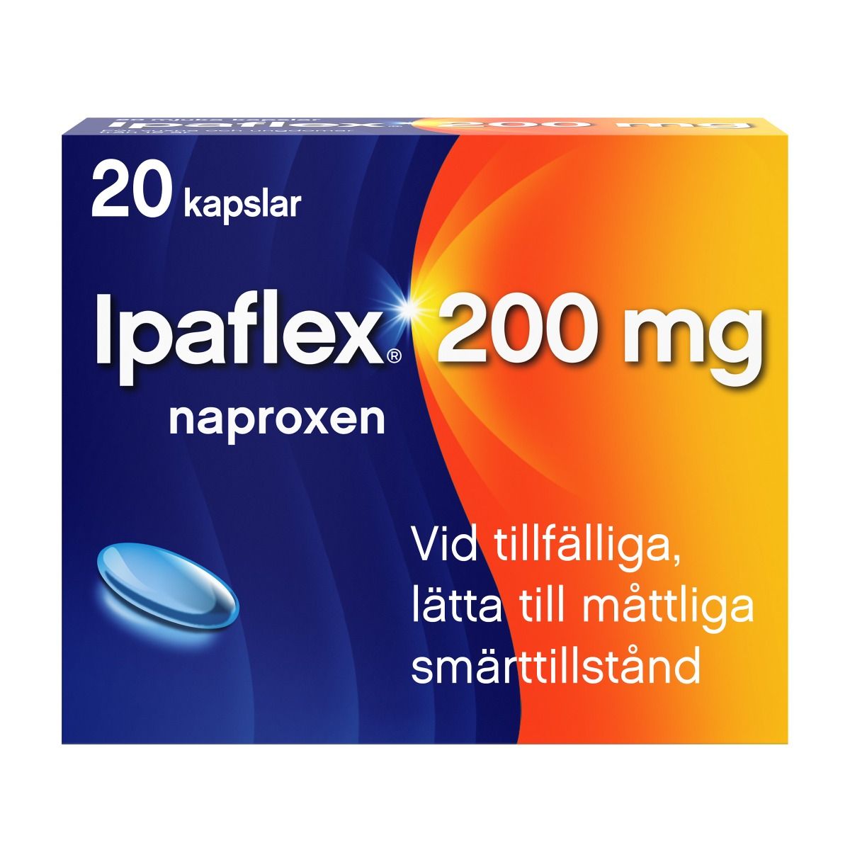 Ipaflex, kapsel, mjuk 200 mg