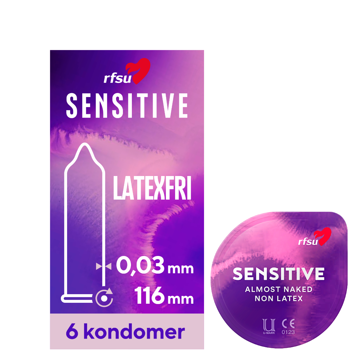 RFSU Sensitive Latexfri Kondom