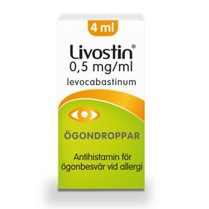 Livostin, ögondroppar, suspension 0,5 mg/ml McNeil Sweden AB
