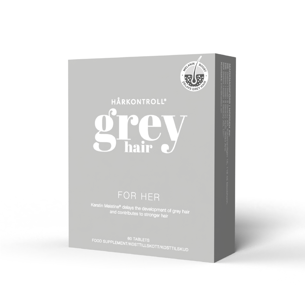 Hårkontroll Grey Hair For Her 60 st