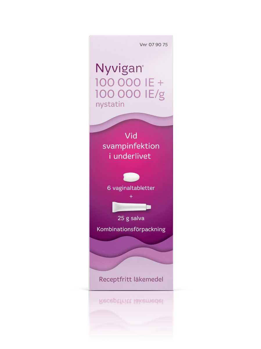 Nyvigan, salva + vaginaltablett 100 000 IE/g + 100 000 IE