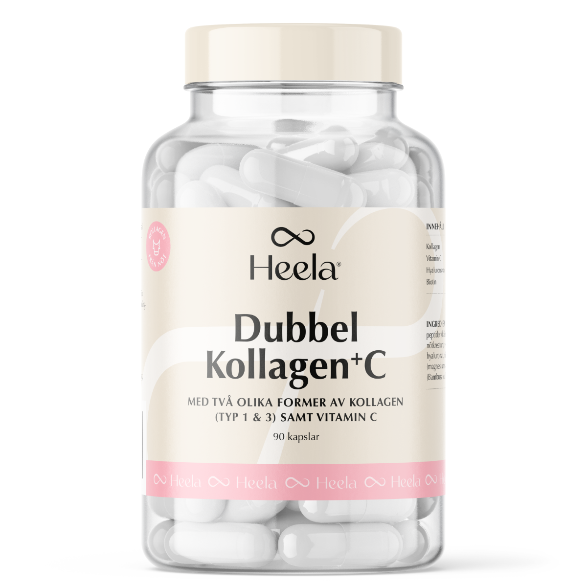 Heela Dubbel kollagen + C (typ 1 & 3)