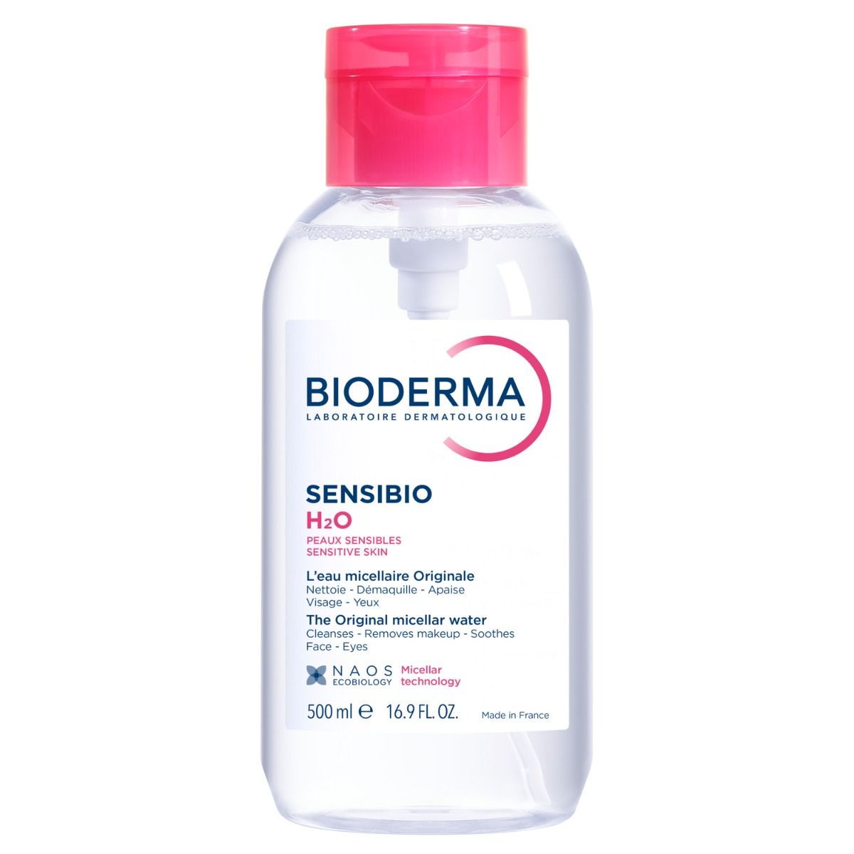 Bioderma Sensibio H2O Rev Pump 500 ml