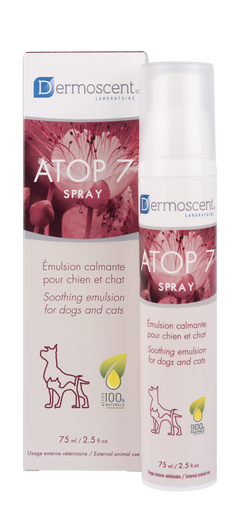 Dermoscent ATOP 7 Spray för hundar & katter