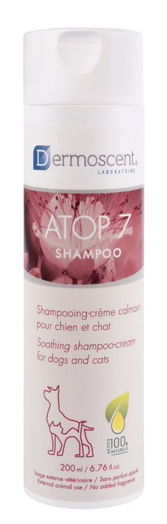 Dermoscent ATOP 7 Shampoo för hundar & katter