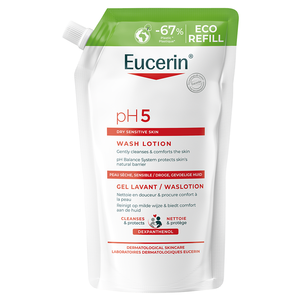 Eucerin pH5 Washlotion refill parfymerad