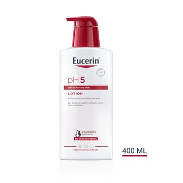 Eucerin pH5 Skin-Protection lotion med pump parfymerad