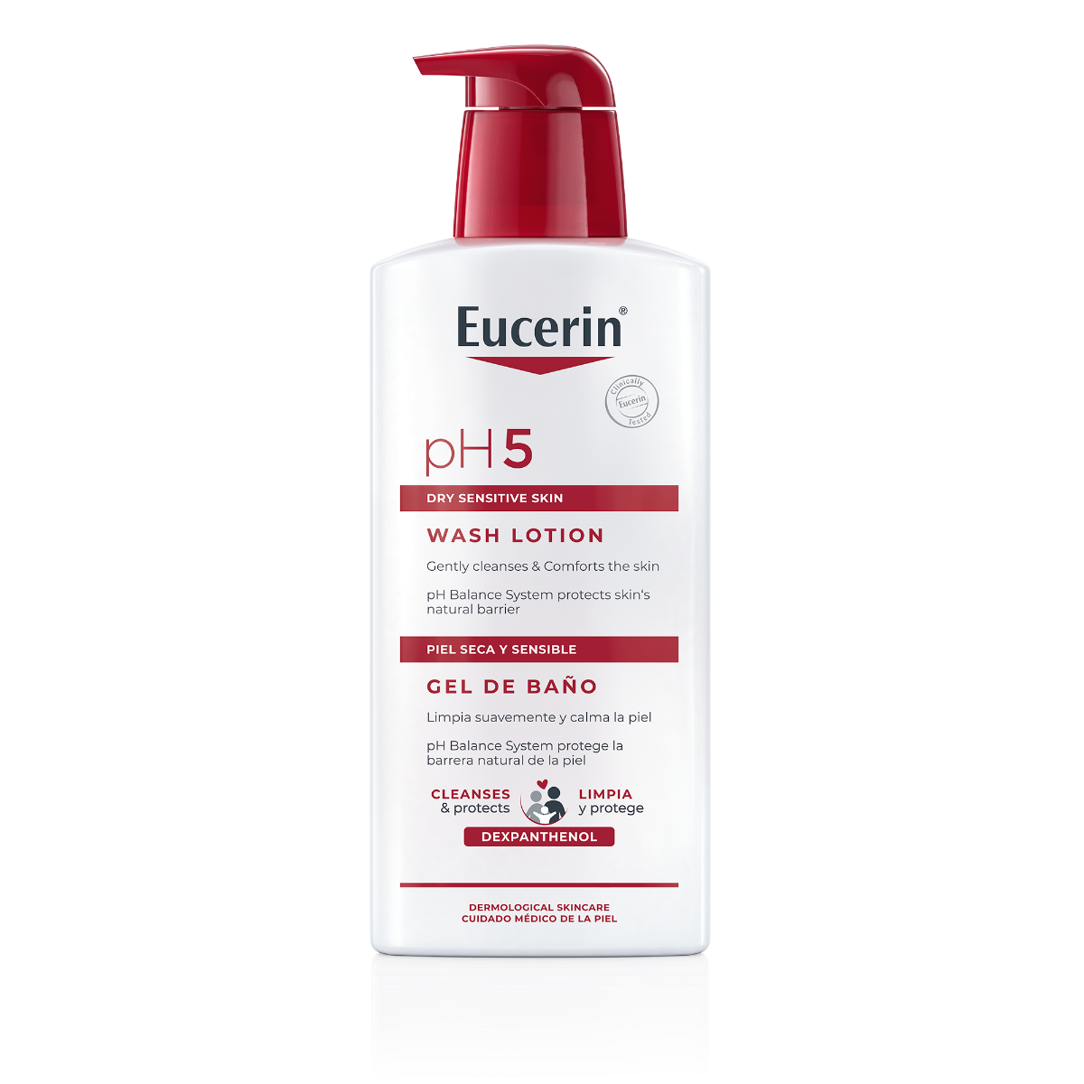 Eucerin pH5 Washlotion med pump parfymerad