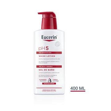 Eucerin pH5 Skin-Protection washlotion med pump parfymerad