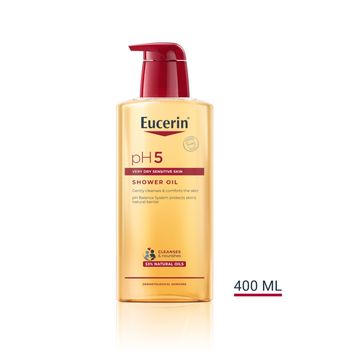 Eucerin pH5 Skin-Protection shower oil med pump parfymerad