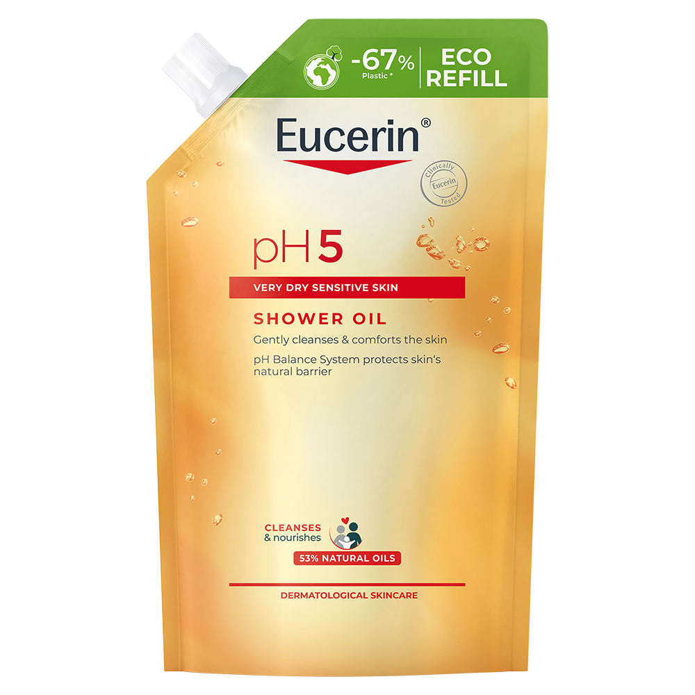 Eucerin pH5 Shower oil refill parfymerad