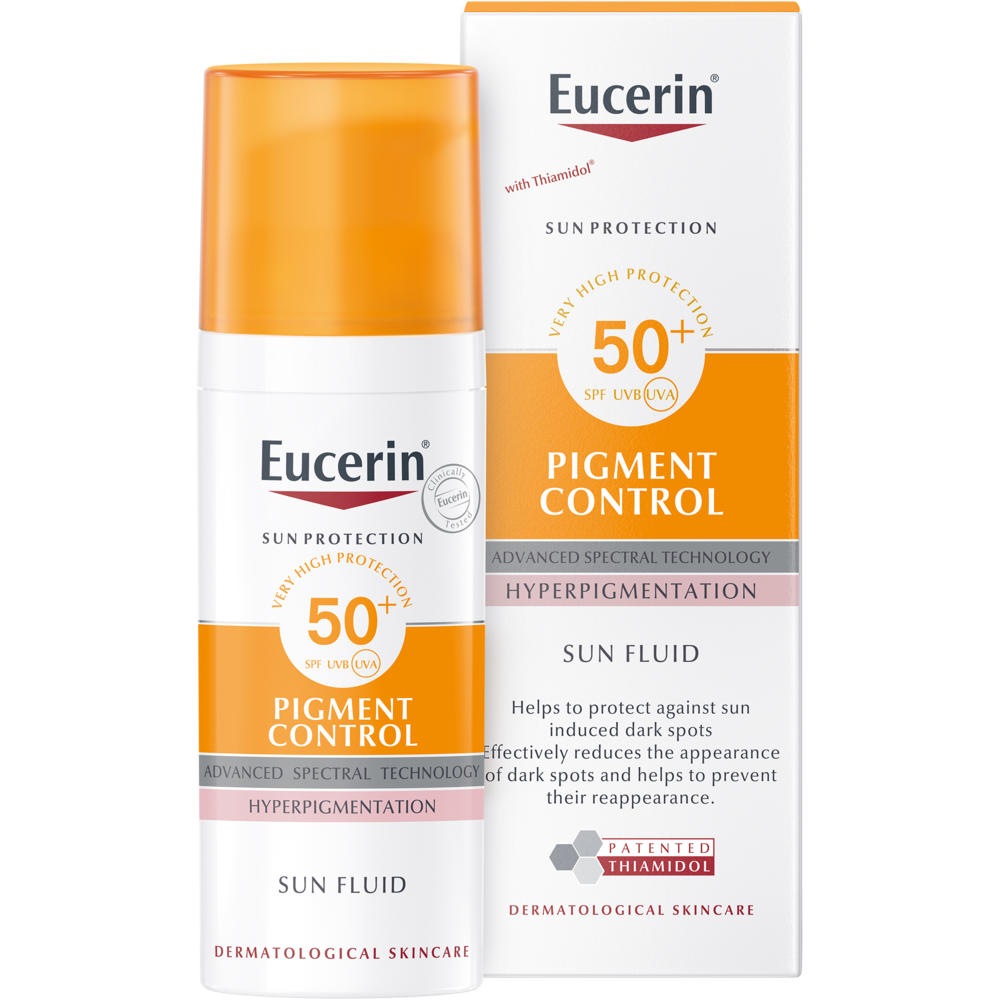 Eucerin Pigment control sun fluid spf50+ 50 ml | Skönhet och hälsa - Personlig vård - Kosmetika - Hudvård - Solkräm | Apoteka