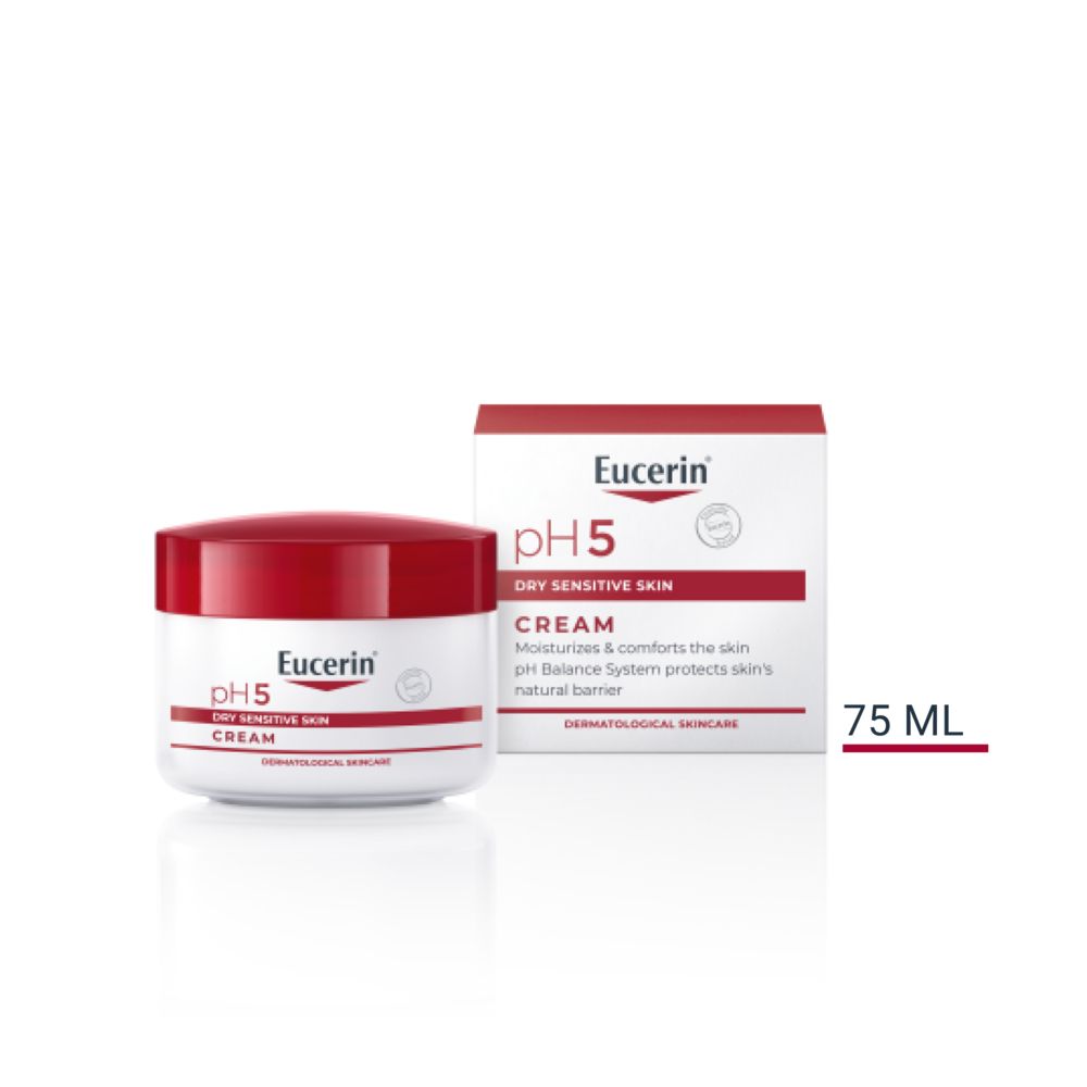 Eucerin pH5 Skin-Protection cream parfymerad 75 ml