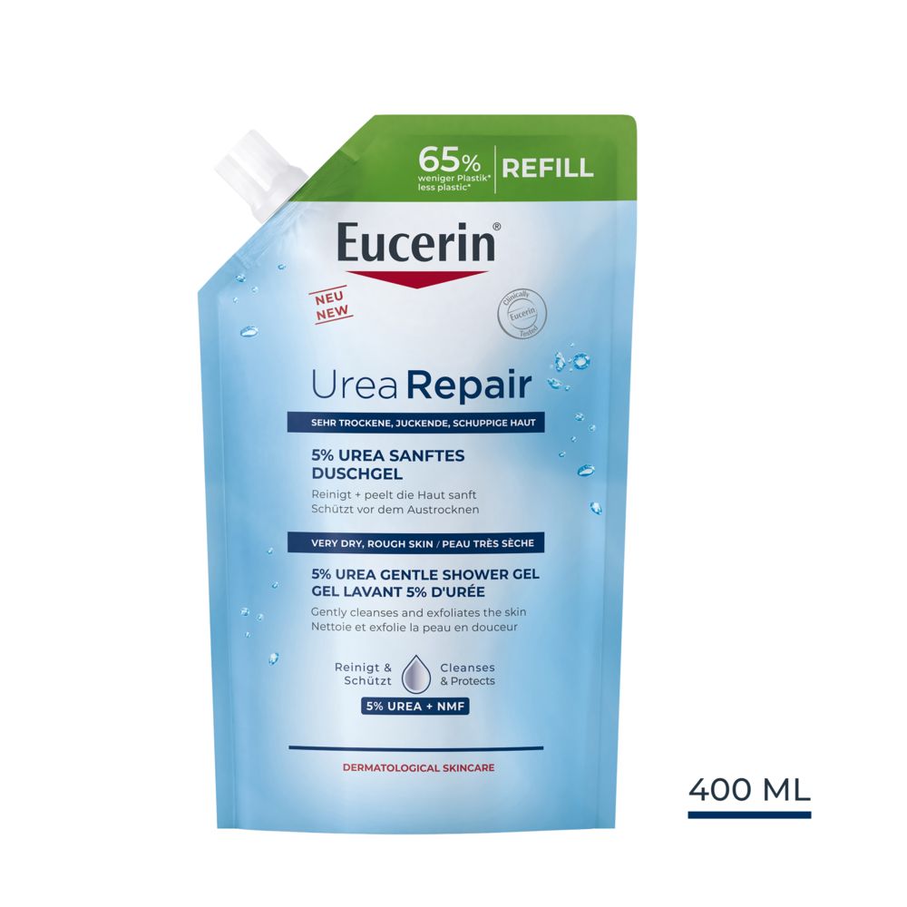 Eucerin UreaRepair 5% urea shower gel refill 400 ml