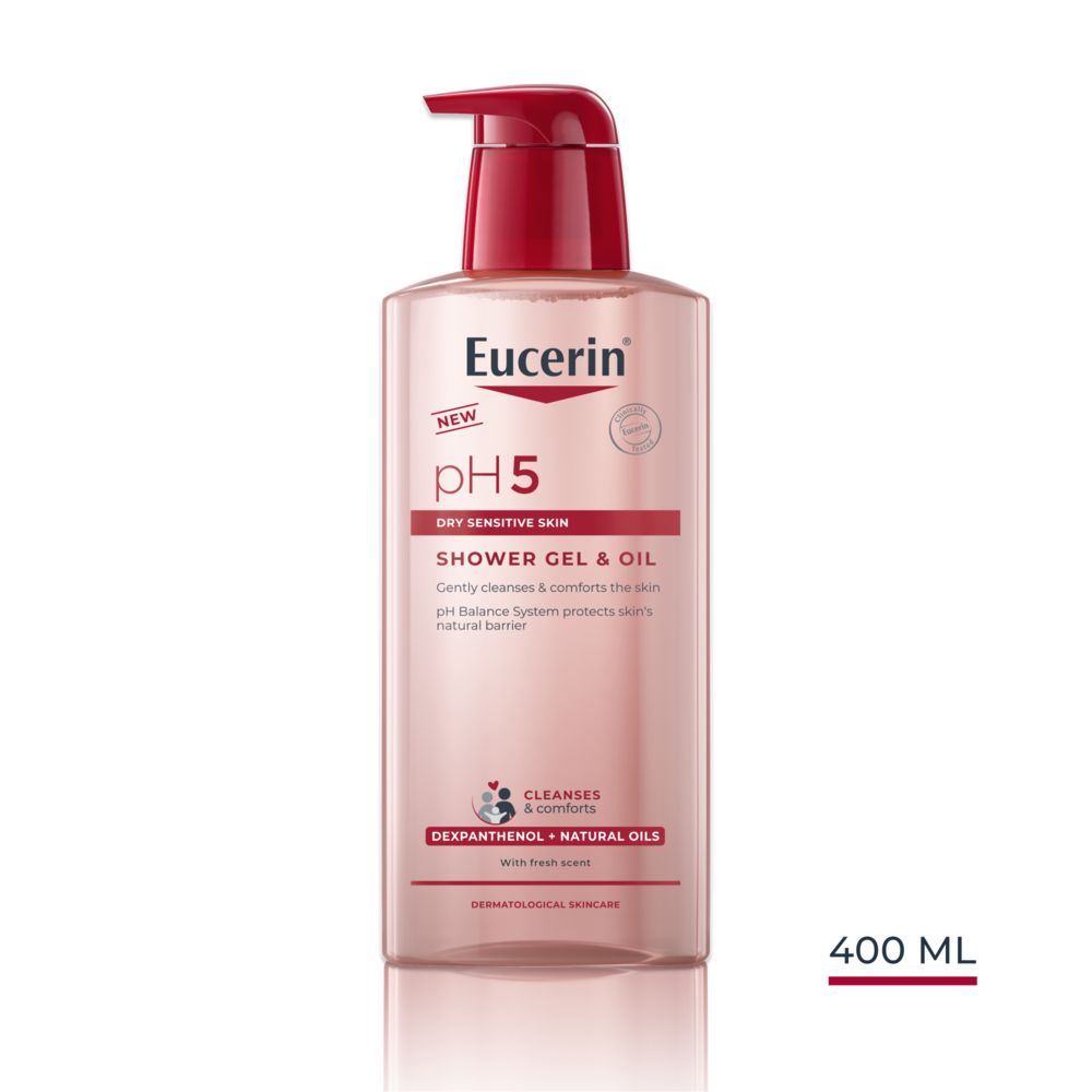 Eucerin ph5 shower gel & oil 400 ml | Skönhet och hälsa - Personlig vård - Kosmetika - Hudvård | Apoteka