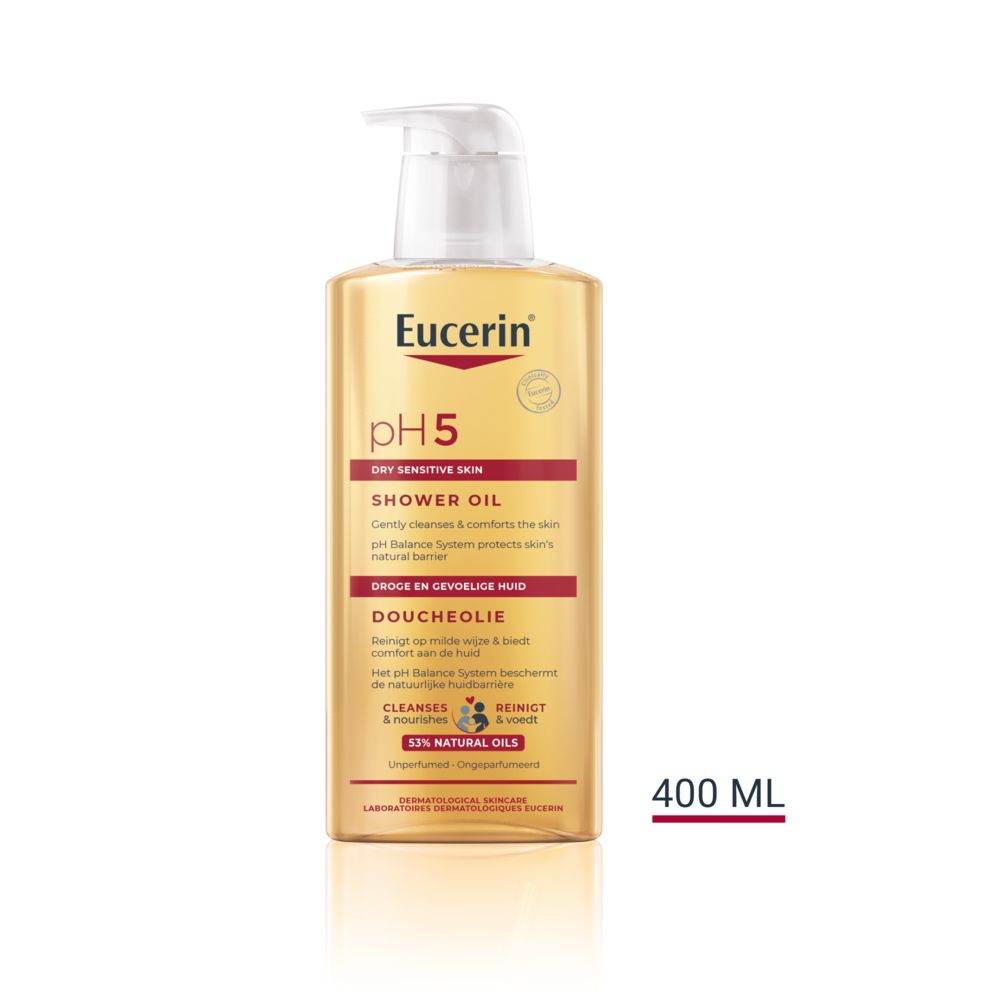 Eucerin pH5 Shower oil med pump oparfymerad 400 ml