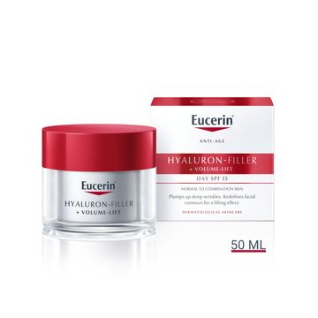 Eucerin hyaluron-filler + volume-lift day cream normal to combination Skin spf15