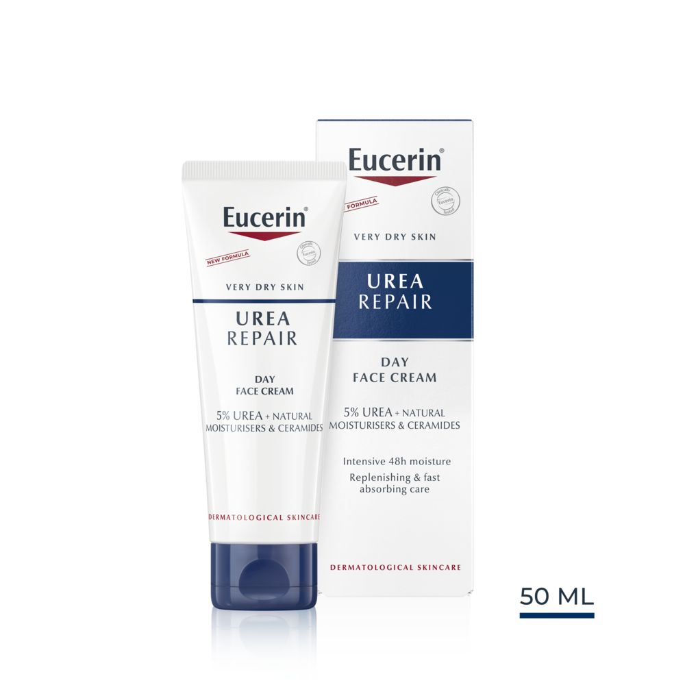 Eucerin UreaRepair day face cream 5% urea 50 ml
