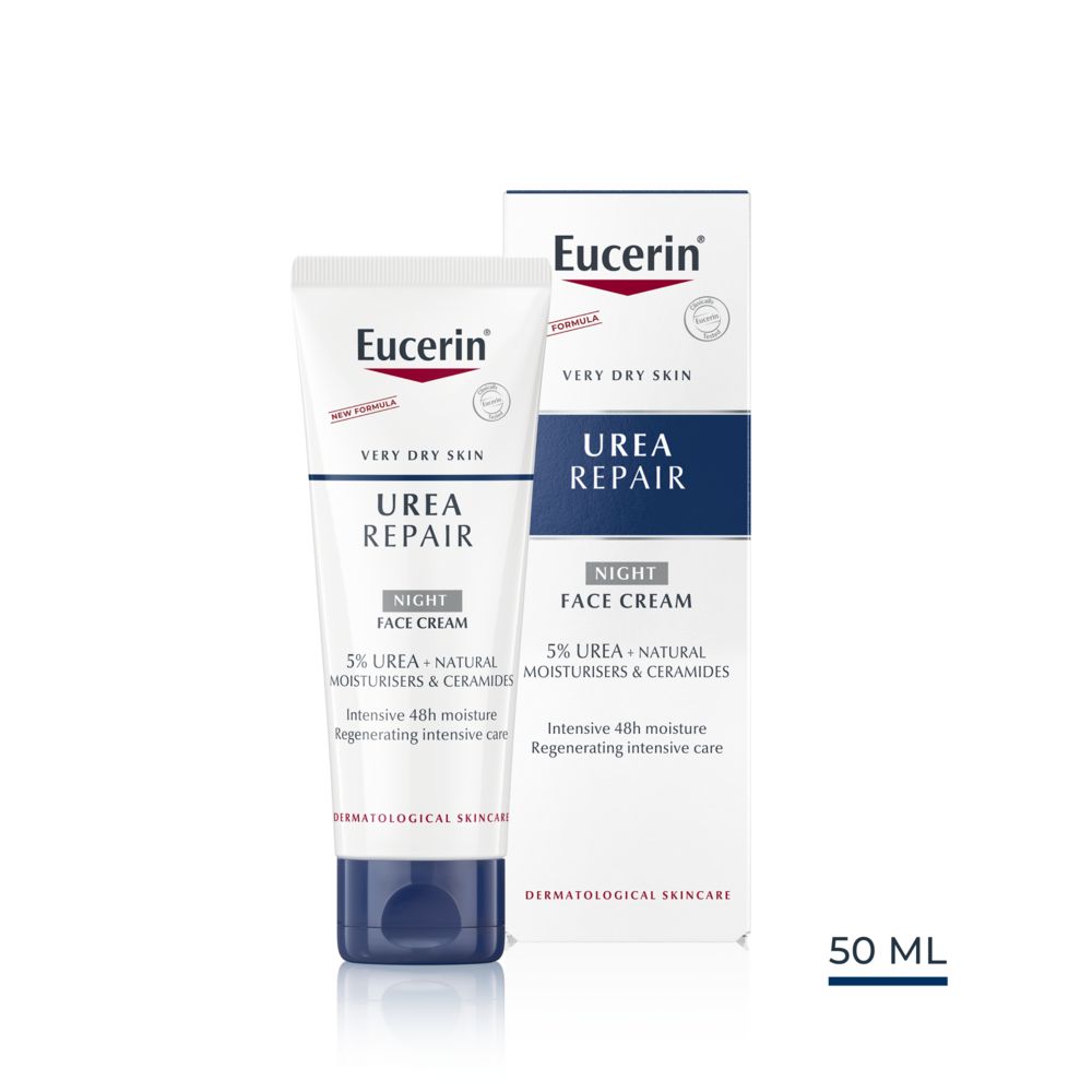 Eucerin UreaRepair night face cream 5% 50 ml