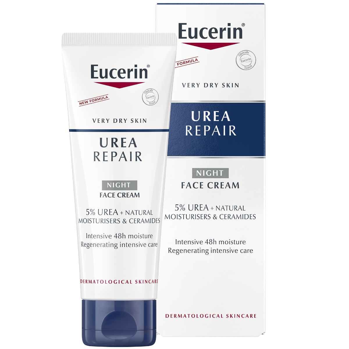 Eucerin UreaRepair night face cream 5%