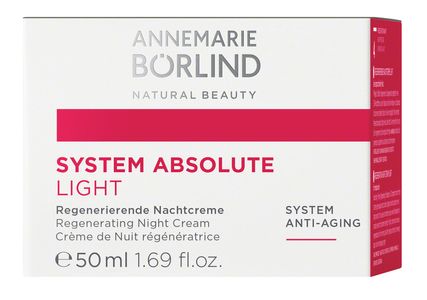 Annemarie Börlind System Aboslute Night Cream light