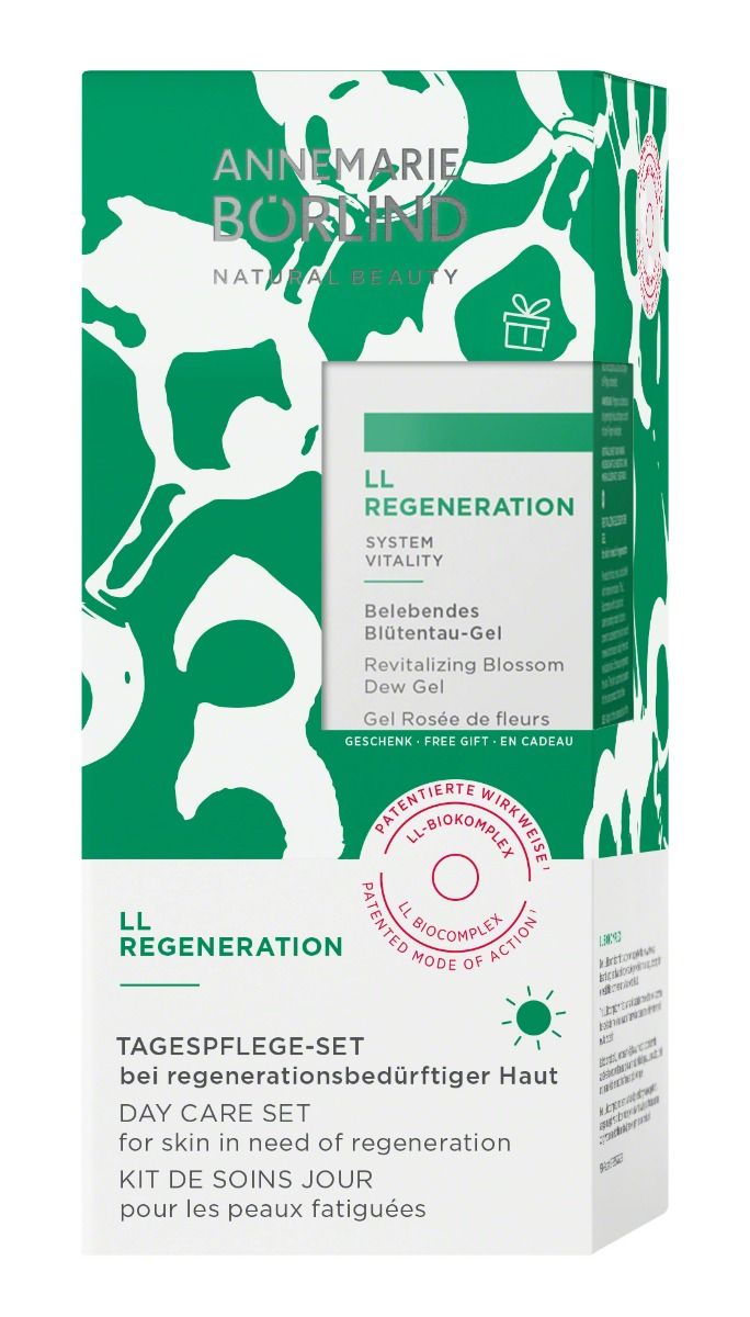Annemarie Börlind LL Regeneration Revitalizing Day Cream & Blossom Dew Gel 50+15 ml