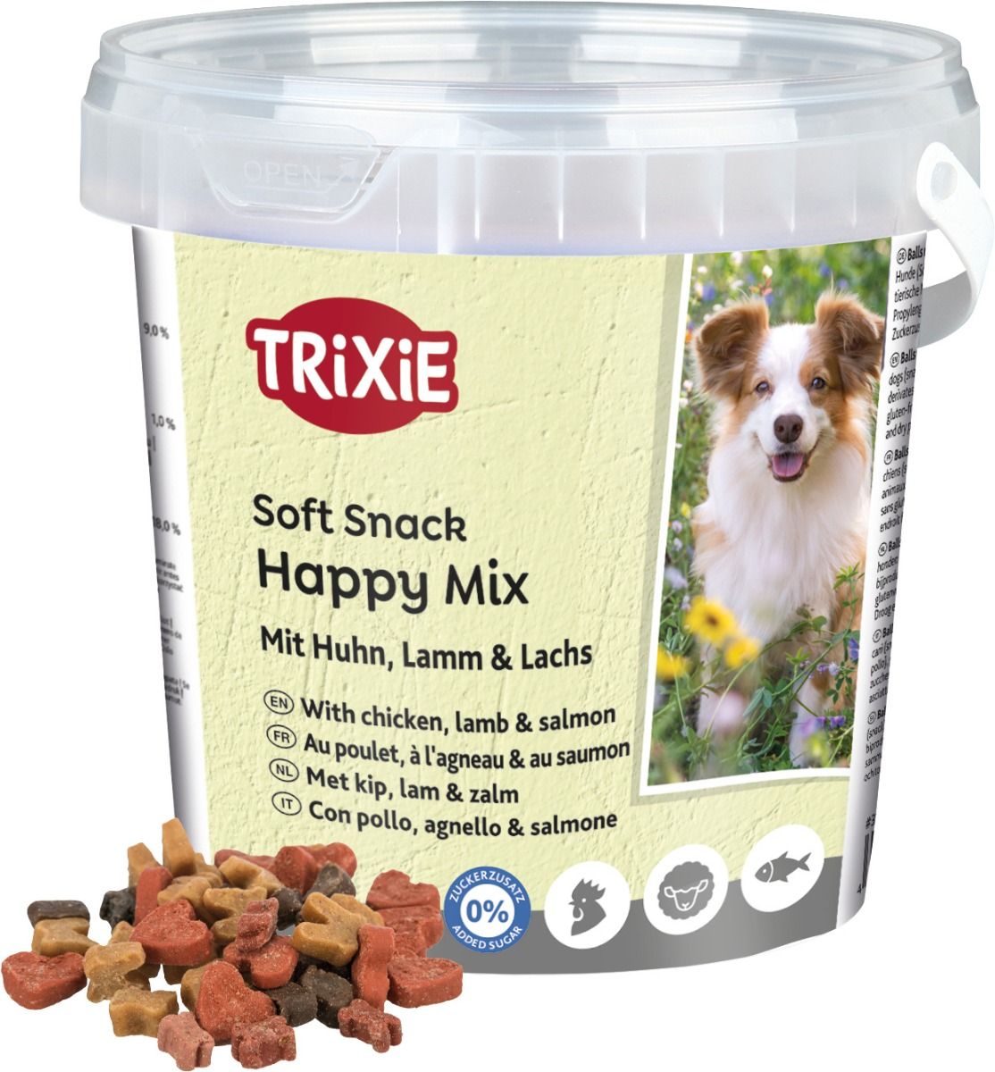 TRiXiE Soft Snack Happy Mix plasthink 500 g | Djur och tillbehör till husdjur - Tillbehör till husdjur | Apoteka