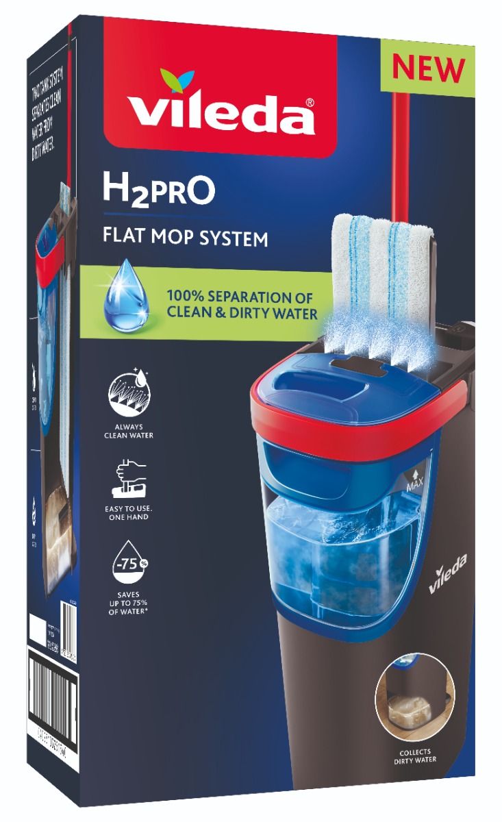 Vileda H2PrO Flat Mop System