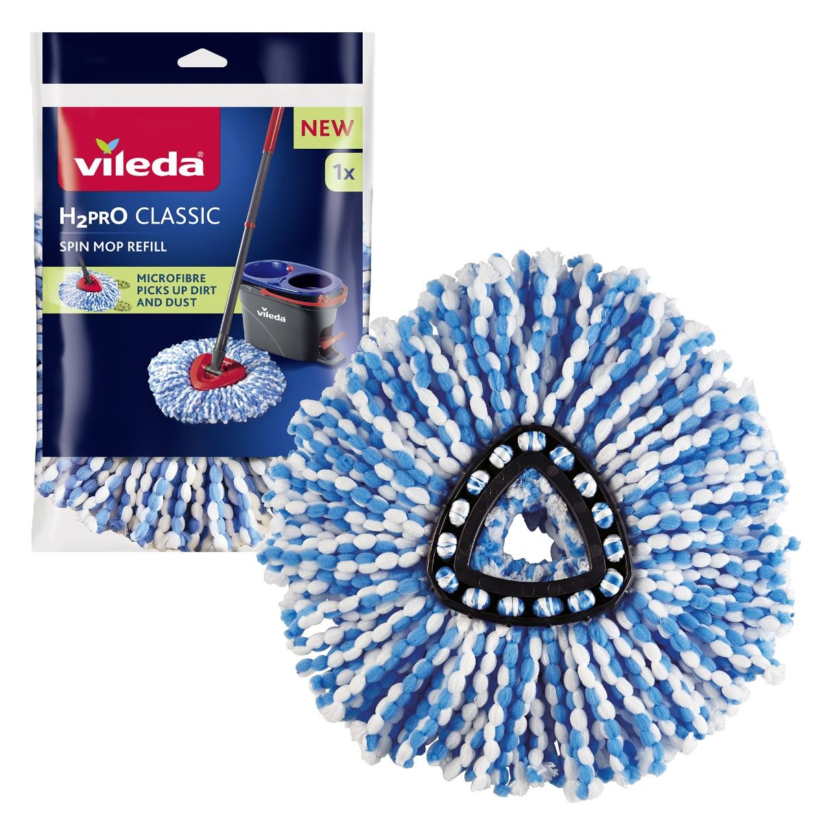 Vileda H2PrO Classic Spin Mop Refill
