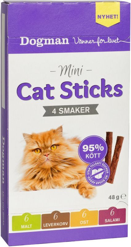 AB Dogman Dogman Cat Sticks Mini 48 g