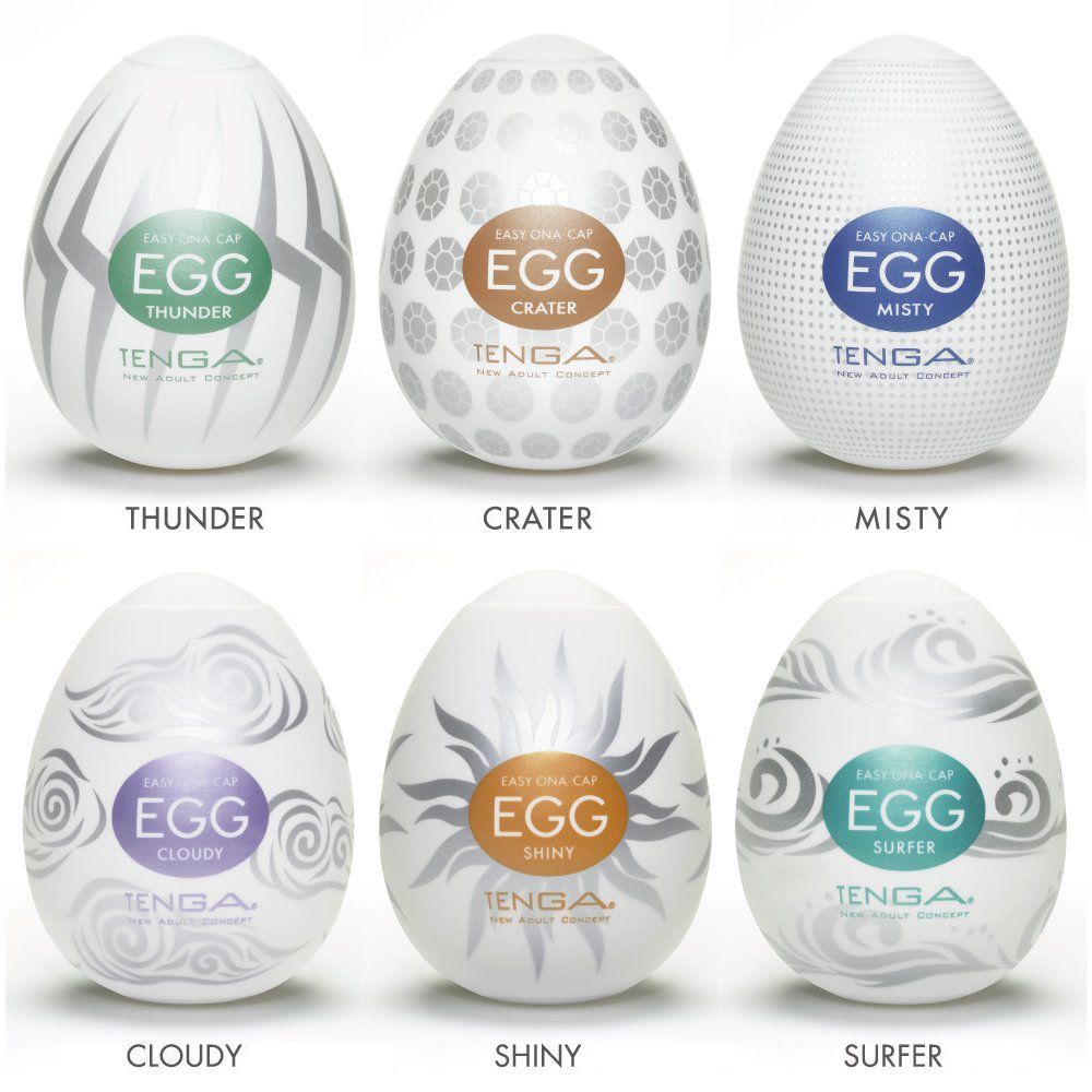 Tenga Egg Mixed 6 Pack Hard boiled | DOZApotek.se