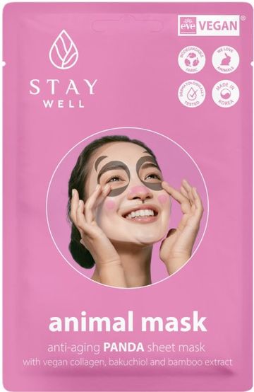 Stay Well Animal Mask 'Panda'