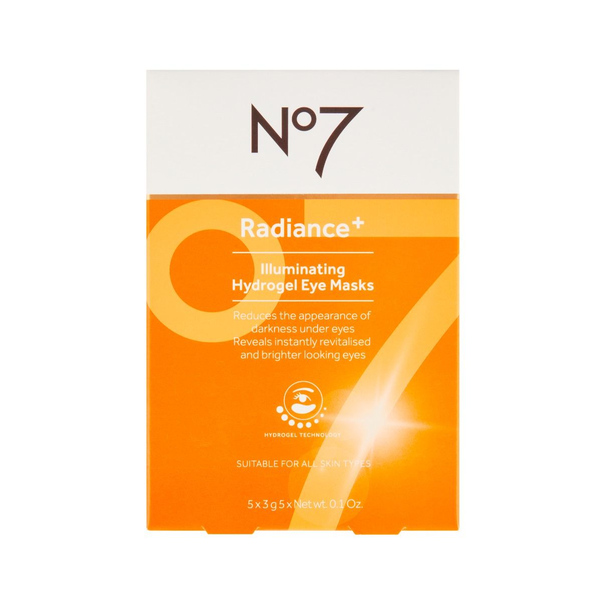 No7 Radiance Plus Hydrogel Eye Masks 5st | Skönhet och hälsa - Personlig vård - Kosmetika - Hudvård | Apoteka