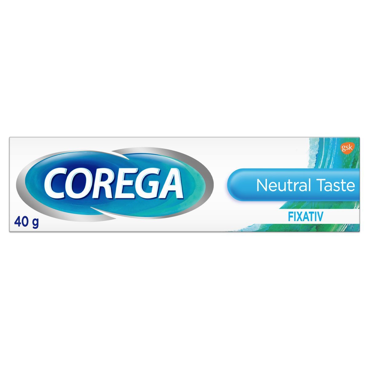 Corega Neutral taste fixativ för tandproteser 40 g