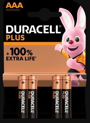 Duracell Plus AAA alkaline
