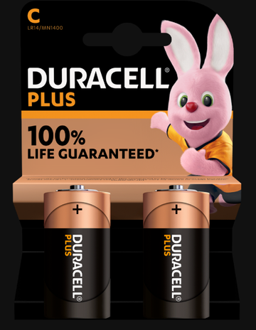 Duracell Plus C alkaline