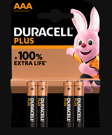 Duracell Plus AAA alkaline