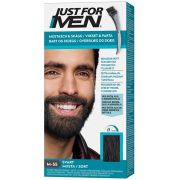 Just For Men mustasch och skägg svart