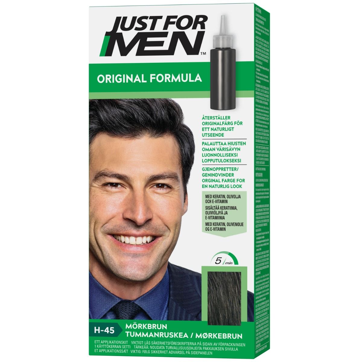 Just For Men original formula mörkbrun 1 st