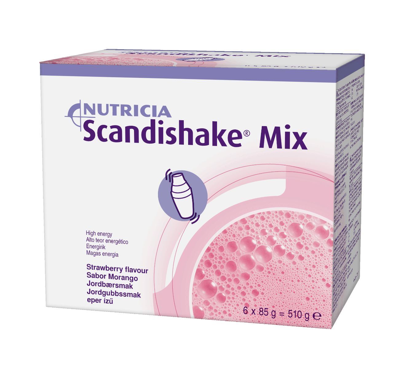 Scandishake Mix Jordgubb 6X85 G